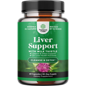 Milk Thistle Herbal Liver Support & Milk Thistle Extract 1 PACK - Suppviv