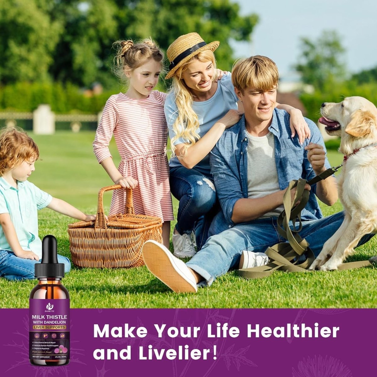 Milk Thistle Supplement for Liver Cleanse Detox & Repair (1 Pack, 1 Fl Oz) - Suppviv