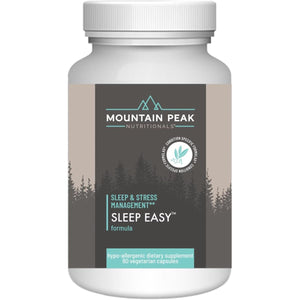Mountain Peak Nutritionals Sleep Easy - Promoting a Relaxed & Calm Mood (60 Capsules) - Suppviv