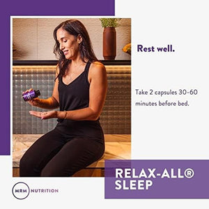 MRM Nutrition Relax - All ® Sleep - With Melatonin + Ashwagandha |30 Servings - Suppviv