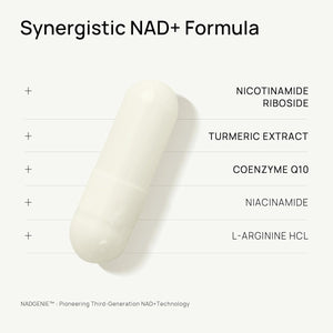 NAD+ Supplement for Men – Anti - Aging, Antioxidant, & Cellular Energy Support 30 Capsules, GMO Free - Suppviv