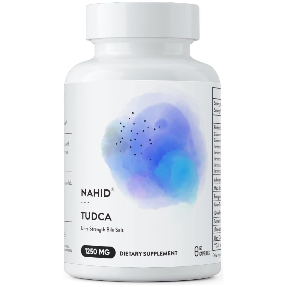 Nahid Liver Support Supplement, 120 Billion Cfus Probiotics, for Men and Women 60 Capsules - Suppviv