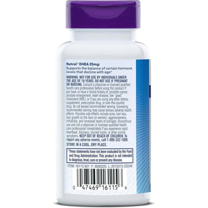 Natrol Mood & Stress DHEA 25Mg with Calcium Supplement 180 Tablets, 180 Day Supply - Suppviv