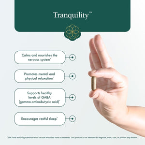 Natura Health Products Tranquility Supplement - Supports Relaxation (90 Capsules) - Suppviv