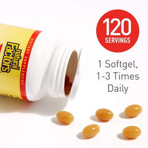 Natural Factors, Phosphatidylserine, Support for Memory, Concentration and Brain Functions, Soy and Gluten Free, 120 Softgels - Suppviv