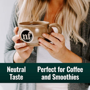 Natural Force Organic MCT Oil – Pure Glass Bottle – Made from 100% Cold Pressed Virgin Coconut Oil + Certified Keto 32 Ounce - Suppviv