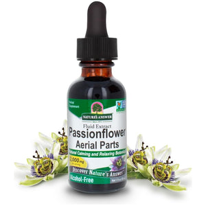Nature'S Answer Passion Flower - Liquid Herbal Tincture Supplement Drops 1Oz - Suppviv
