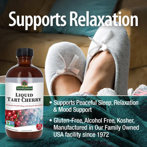 Nature'S Answer Tart Cherry 8 Ounce Liquid - Promotes Recovery & Sleep 1 PACK - Suppviv