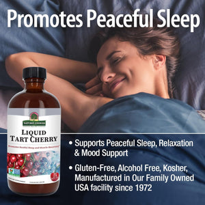 Nature'S Answer Tart Cherry 8 Ounce Liquid - Promotes Recovery & Sleep 1 PACK - Suppviv