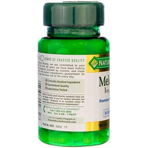 Nature'S Bounty Melatonin 1 Mg Tablets 180 Tablets - Suppviv