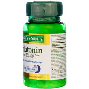 Nature'S Bounty Melatonin 1 Mg Tablets 180 Tablets - Suppviv