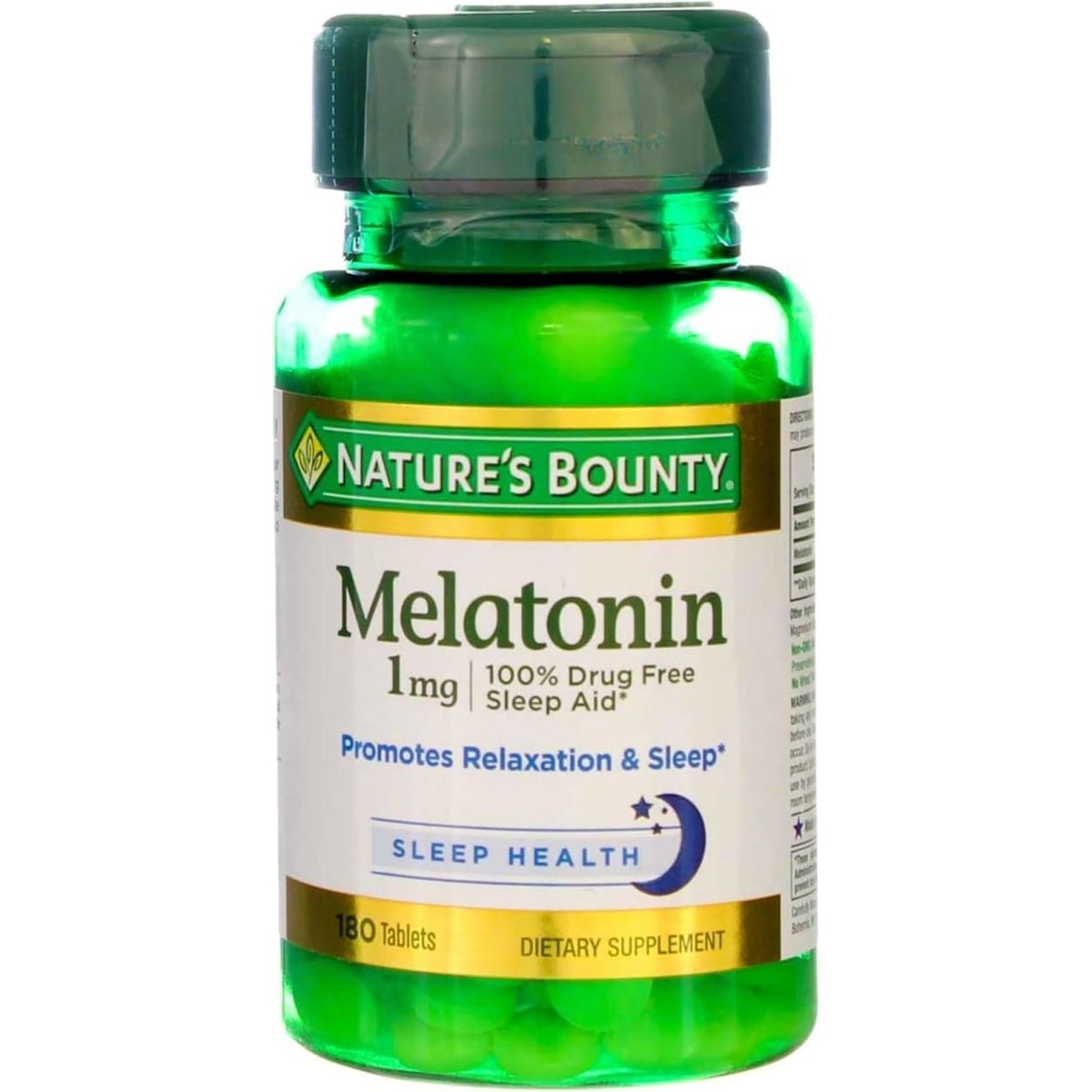 Nature'S Bounty Melatonin 1 Mg Tablets 180 Tablets - Suppviv