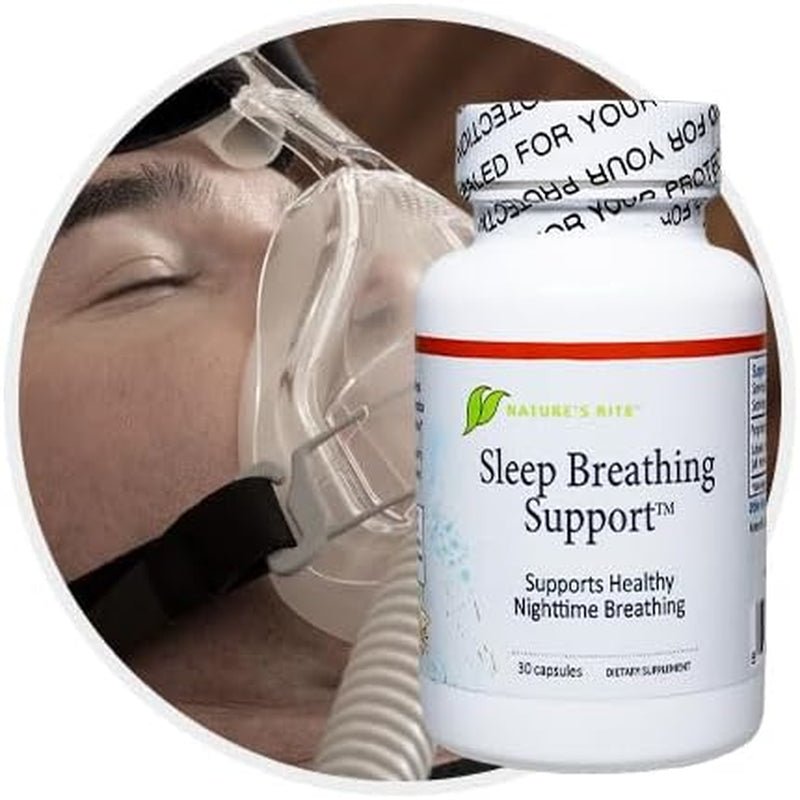 Nature'S Rite Sleep Breathing Support - Natural Assistance for Better Sleep 30 Capsules - Suppviv