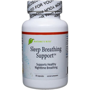 Nature'S Rite Sleep Breathing Support - Natural Assistance for Better Sleep 30 Capsules - Suppviv