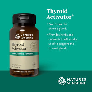 Nature'S Sunshine Thyroid Activator 100 Capsules - Suppviv