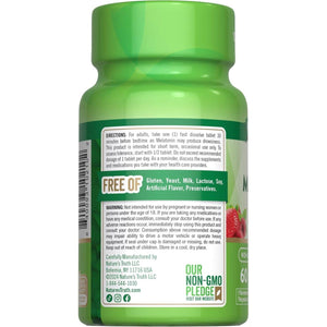 Nature'S Truth Melatonin 12Mg | 60 Tablets - Natural Berry Flavor - Suppviv