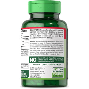 Nature'S Truth Melatonin Tablets | 10Mg - 180 Count - Suppviv