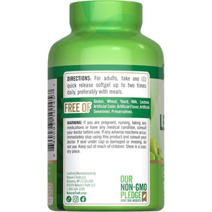 Nature'S Truth Ultra Soy Lecithin 1200 Mg | 120 Softgels | Non - Gmo, Gluten Free Supplement - Suppviv