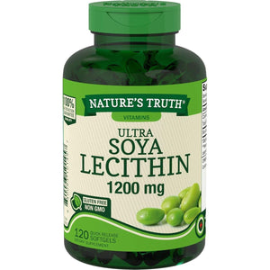 Nature'S Truth Ultra SOYA Lecithin 1200 Mg, 120 Count (Pack of 1) - Suppviv