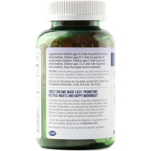 Naturewise Kids Melatonin Gummies 1 Mg - 60 Count (2 Month Supply) - Suppviv