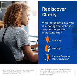 Neuroscience Memory & Focus Supplement with Huperzine A, Acetyl L Carnitine & Alpha GPC - (90 Capsules) - Suppviv