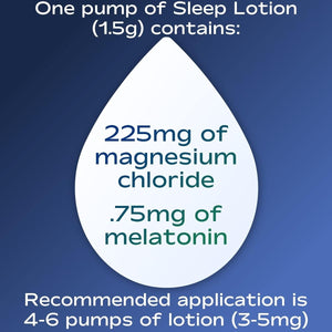 Nfuse Magnesium Sleep Lotion with Melatonin & Lavender Essential Oils (8 Oz) - Suppviv