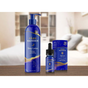 Nfuse Magnesium Sleep Lotion with Melatonin & Lavender Essential Oils (8 Oz) - Suppviv