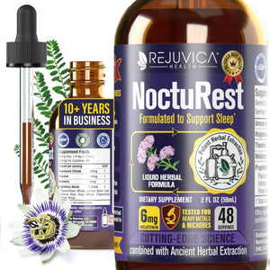Nocturest Natural Sleep - Aid with Valerian and Melatonin - Suppviv