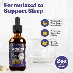 Nocturest Natural Sleep - Aid with Valerian and Melatonin - Suppviv