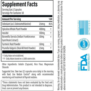 Nodule Control - Natural Thyroid Nodule Control 1 PACK - Suppviv