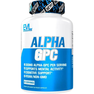 Nootropic Alpha GPC Choline Supplement - Alpha GPC 600 Mg Nootropics Brain Support Supplement - Suppviv