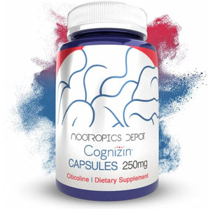 Nootropics Depot Cognizin Citicoline Capsules | 60 Count | Brain Health Supplement | - Suppviv