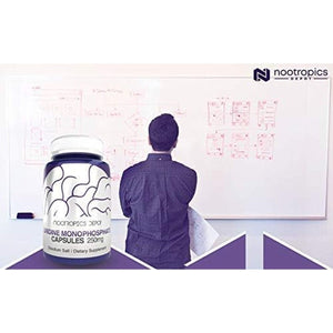 Nootropics Depot Uridine Monophosphate Capsules | Disodium Salt (60 Count) Cognitive Enhancer* | Nootropic | Choline Precursor - Suppviv