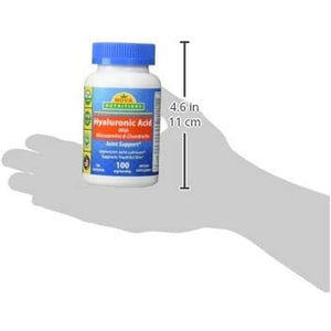 Nova Nutritions Hyaluronic Acid 100Mg/Serving - Promotes Youthful Skin & Healthy Joint Function 120 Capsules - Suppviv