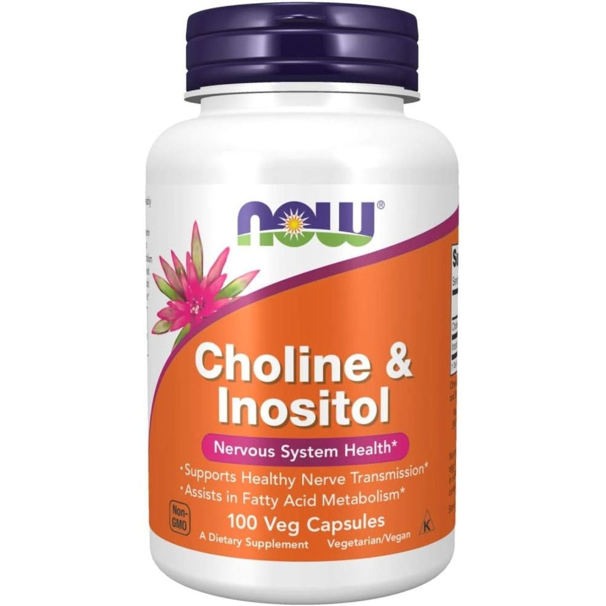 Now Foods Choline & Inositol 500 Mg - 100 Caps - Suppviv