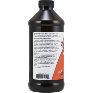 Now Foods Liquid Hyaluronic Acid 100 Milligrams, 16 Ounces - Suppviv
