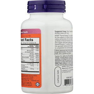 NOW FOODS Thyroid Energy, 90 CT - Suppviv