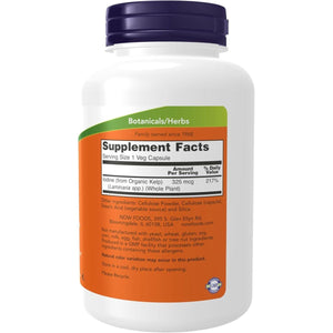 NOW Supplements, Kelp 325 Mcg of Natural Iodine, Supports Healthy Thyroid Function* 250 Capsules - Suppviv
