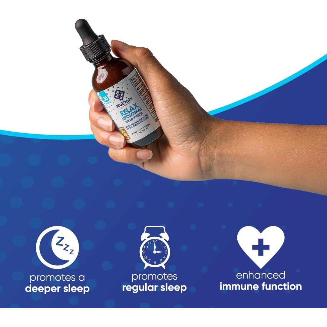 Nuethix Formulations Relax Liposomal Supplement Formula 30 Servings - Suppviv