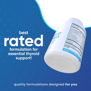 Nuethix Formulations Thyro - Boost Essentials, Non - Glandular Support to Assist with Optimal Thyroid Function, 90 Capsules - Suppviv