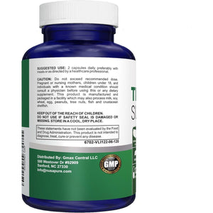 Nusapure Thyroid Support Supplement 120 Caps 1 PACK - Suppviv