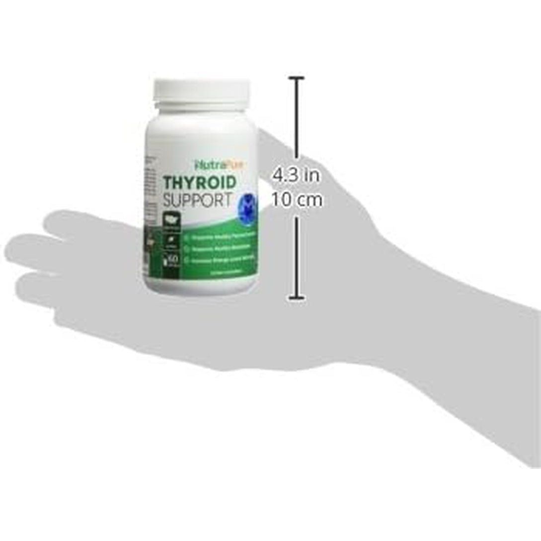 Nusapure Thyroid Support Supplement 120 Caps 1 PACK - Suppviv