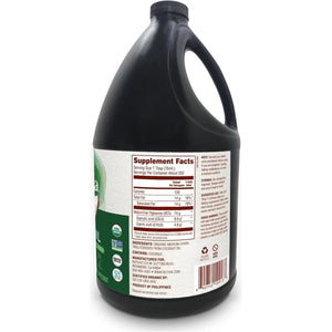 Nutiva Organic MCT Oil, 1 Gallon, Unflavored for Coffee, 14G of C8 & C10 per Serving - Suppviv