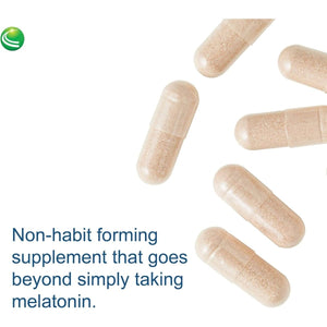 Nutra Biogenesis - Sleep Factors - Melatonin, GABA and L - Theanine 60 Capsules - Suppviv