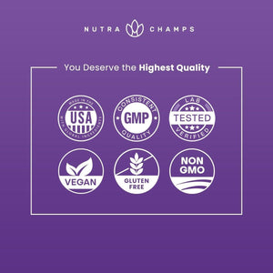 Nutrachamps Thyroid Support & Adrenal Support Supplement with Iodine 1 PACK.