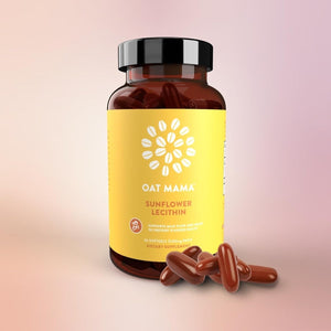OAT MAMA Lactation Supplement | Sunflower Lecithin Softgels (30 Softgels, 1200 Mg) - Suppviv