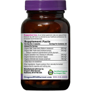 Oregon'S Wild Harvest Certified Organic Milk Thistle Dandelion Capsules, 90 Count - Suppviv