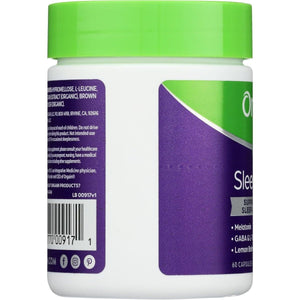 Orgain Sleepdeep, Melatonin Sleep Aid Support Supplement 60 Count - Suppviv