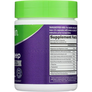 Orgain Sleepdeep, Melatonin Sleep Aid Support Supplement 60 Count - Suppviv