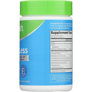 Orgain Stressless - Vegan Stress Relief Supplement 90 Count 30 Day Supply - Suppviv